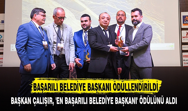 BAŞARILI BELEDİYE BAŞKANI ÖDÜLLENDİRİLDİ