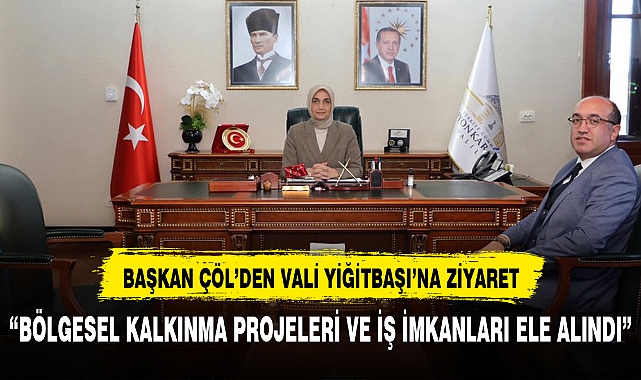 Başkan Çöl'den Vali Yiğitbaşı'na ziyaret
