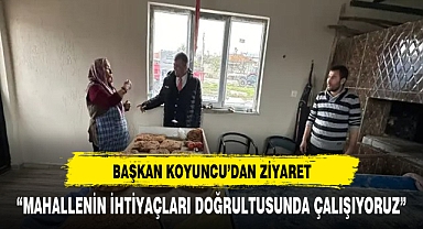 Başkan Koyuncu Belediye fırınlarını gezdi