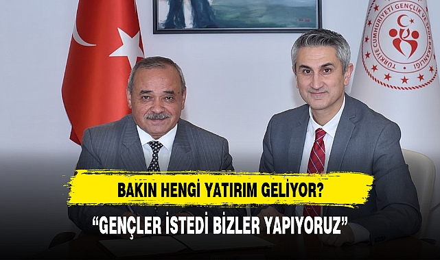 Başkan Şahin, "Gençler İstedi, Biz Yapıyoruz"