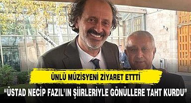 BAŞKAN ZEYBEK ÜNLÜ PİYANİST İLE