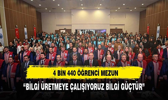 Bilgi üretmeye çalışıyoruz, bilgi güçtür
