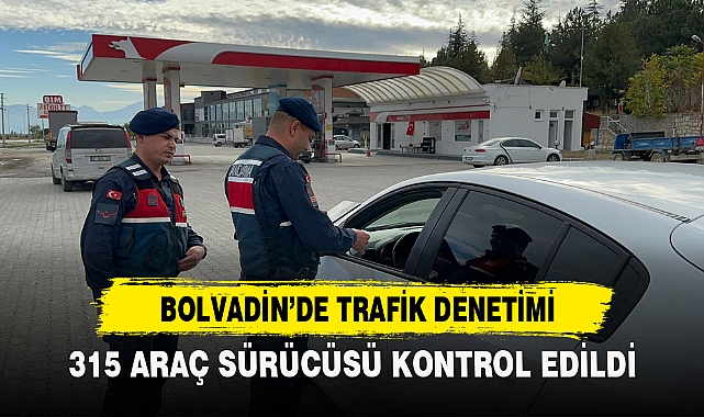 Bolvadin’de Trafik Denetimi