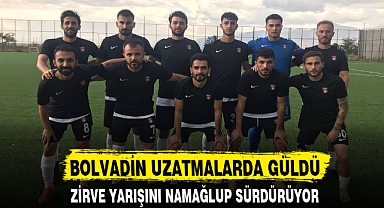 BOLVADİN UZATMALARDA GÜLDÜ