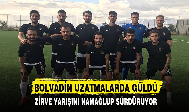BOLVADİN UZATMALARDA GÜLDÜ