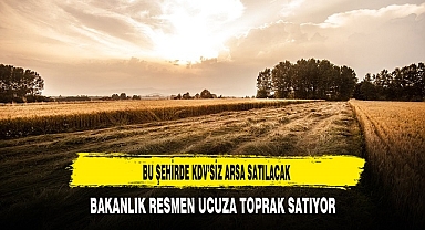 BU ŞEHİRDE KDV’SİZ ARSA SATILACAK