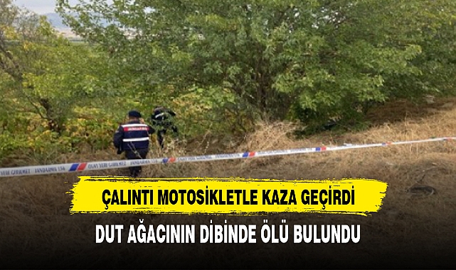 ÇALINTI MOTOSİKLETLE KAZA GEÇİRDİ