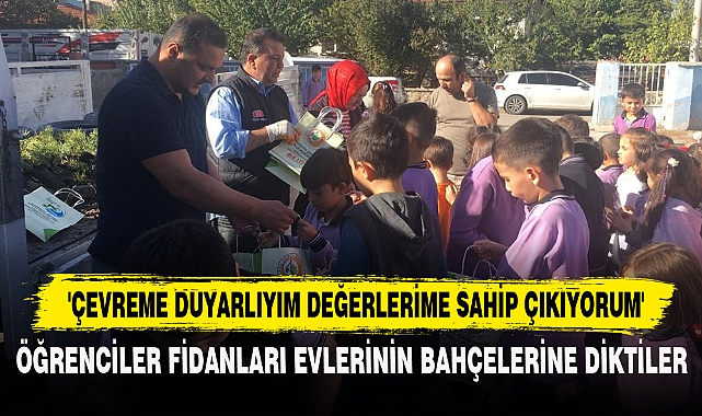 'ÇEVREME DUYARLIYIM DEĞERLERİME SAHİP ÇIKIYORUM'