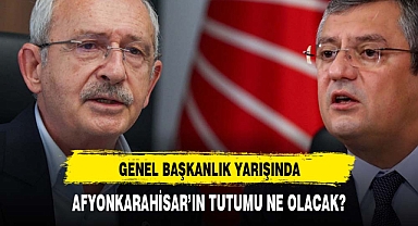 CHP KURULTAYINDA AFYONKARAHİSAR DELEGESİ KİME OY VERECEK?