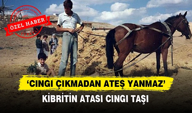 'Cıngı Çıkmadan Ateş Yanmaz'