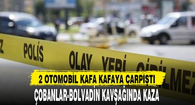 ÇOBANLAR-BOLVADİN KAVŞAĞINDA KAZA