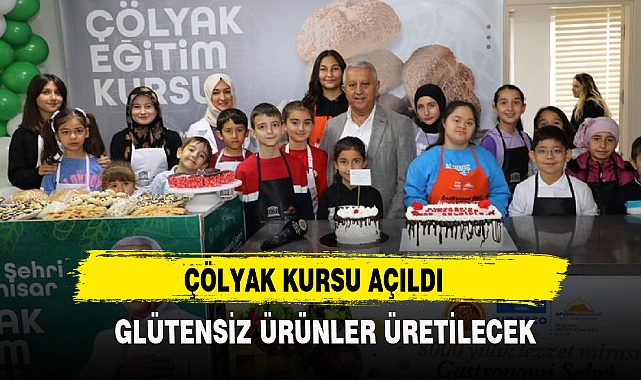 ÇÖLYAK EĞİTİM KURSU AÇILDI