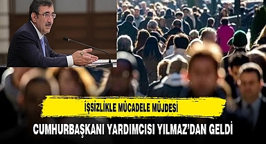 CUMHURBAŞKANI YARDIMCISI YILMAZ'DAN GELDİ