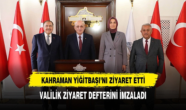 Kahraman, Vali Yiğitbaşı'nı Ziyaret Etti