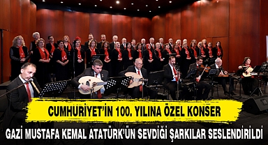 CUMHURİYET’İN 100. YILINA ÖZEL KONSER