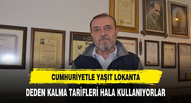 CUMHURİYETLE YAŞIT LOKANTA