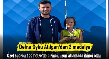 Defne Öykü Atılgan’dan 2 madalya