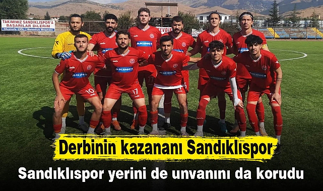 Derbinin kazananı Sandıklıspor