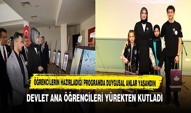 DEVLET ANA ÖĞRENCİLERİ YÜREKTEN KUTLADI