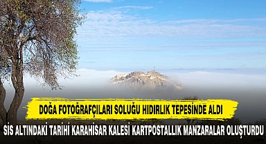 Doğa Fotoğrafçıları Soluğu Hıdırlık Tepesinde Aldı
