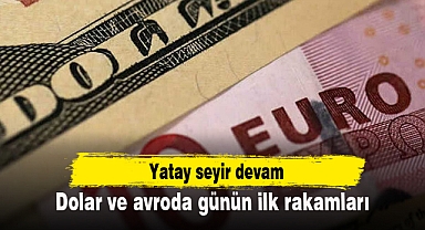 Dolar ve avroda günün ilk rakamları