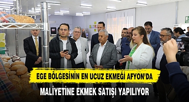 EGE BÖLGESİNİN EN UCUZ EKMEĞİ AFYON'DA