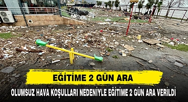 Eğitime 2 Gün Ara