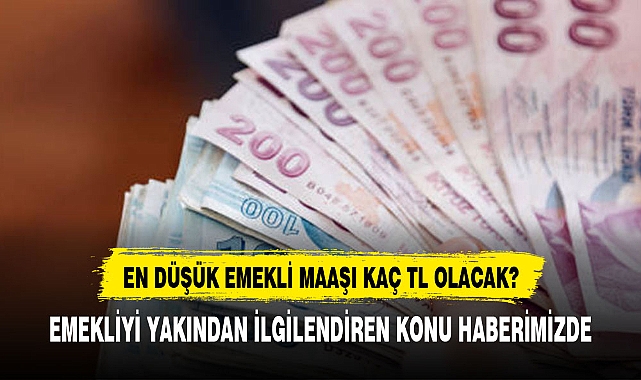 Emekli misiniz? peki en düşük emekli maaşı ne kadar olacak?