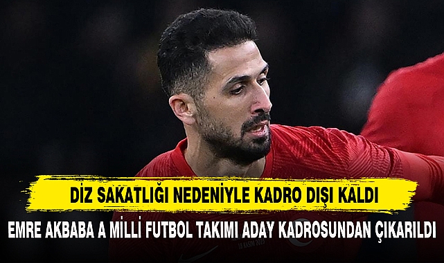Emre Akbaba A Milli Futbol Takımı Aday Kadrosundan Çıkarıldı
