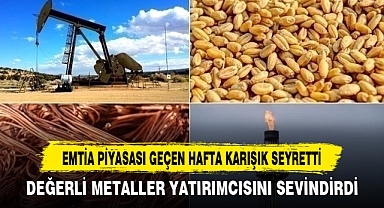 Emtia Piyasası Geçen Hafta Karışık Seyretti