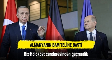 ERDOĞAN ALMANYANIN BAM TELİNE BASTI