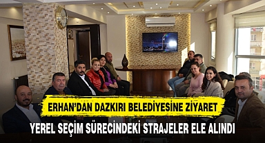 Erhan'dan Dazkırı Belediyesi'ne ziyaret