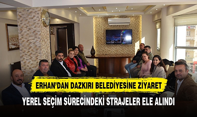 Erhan'dan Dazkırı Belediyesi'ne ziyaret