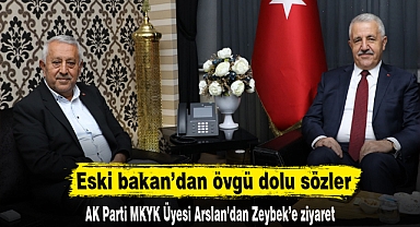 Eski bakan’dan övgü dolu sözler