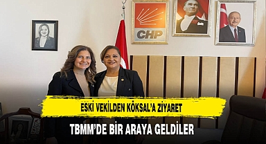 Eski Milletvekili CHP'li Köksal'ı Ziyaret Etti