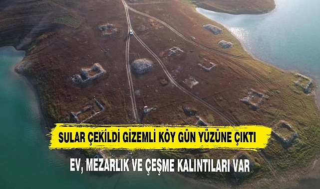 EV, MEZARLIK VE ÇEŞME KALINTILARI VAR