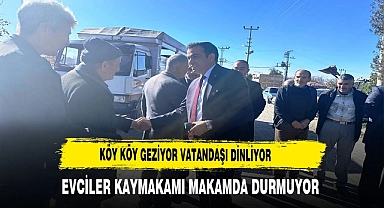 Evciler Kaymakamı Halk Toplantısı Gerçekleştirdi