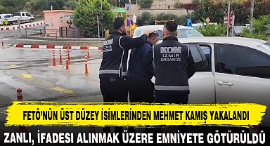 FETÖ’NÜN ÜST DÜZEY İSİMLERİNDEN MEHMET KAMIŞ YAKALANDI