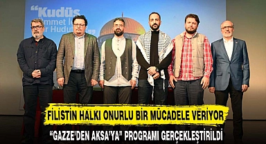 FİLİSTİN HALKI ONURLU BİR MÜCADELE VERİYOR 