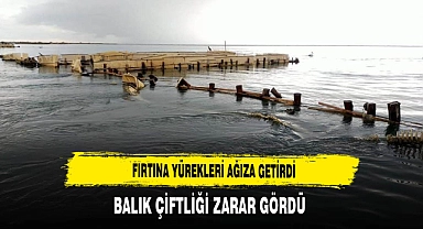 Fırtına Yürekleri Ağıza Getirdi. Hasar Büyük