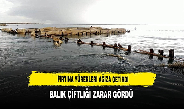 Fırtına Yürekleri Ağıza Getirdi. Hasar Büyük