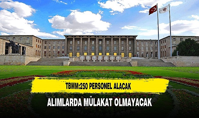 Gazi Meclis Personel Alımı Yapacak