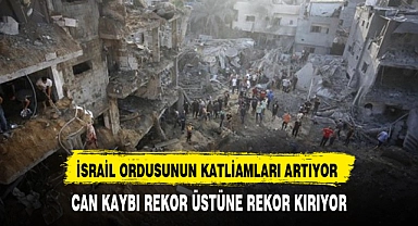 Gazze'de bilanço her geçen gün ağırlaşıyor