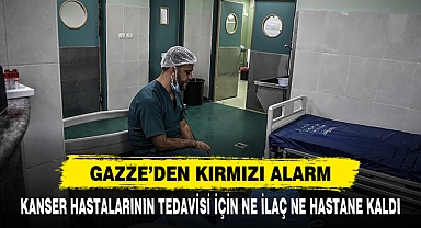 Gazze’den Kırmızı Alarm