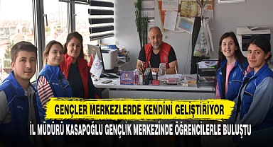 GENÇLER MERKEZLERDE KENDİNİ GELİŞTİRİYOR