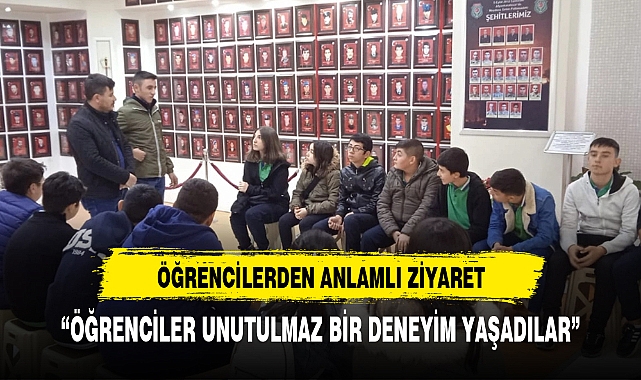 Gençlerden duygulandıran ziyaret