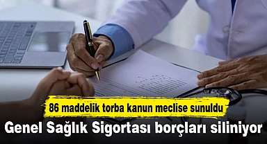Genel Sağlık Sigortası borçları siliniyor