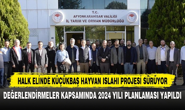 HALK ELİNDE KÜÇÜKBAŞ HAYVAN ISLAHI PROJESİ SÜRÜYOR