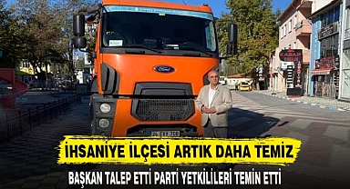 İHSANİYE İLÇESİ ARTIK DAHA TEMİZ