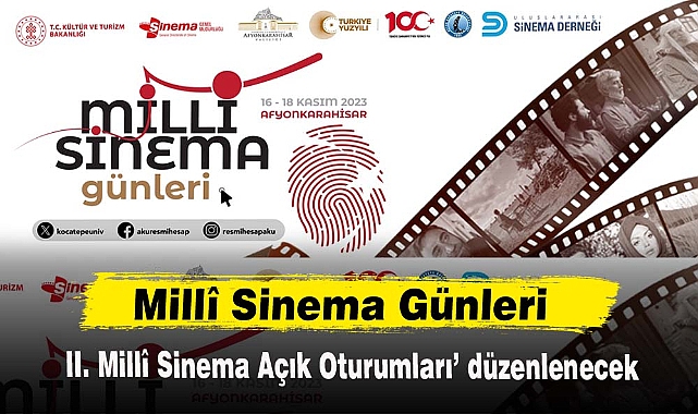II. Millî Sinema Açık Oturumları’ düzenlenecek